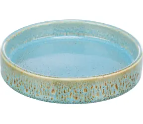 TRIXIE Keramická miska pro kočky modrá / Miska pro kočky / Keramika / 0,25 l / O 15 cm
