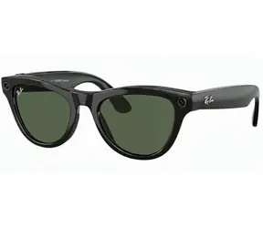 Ray-Ban Skyler RW4010 601/7152 černá/zelená G15 / Sluneční brýle