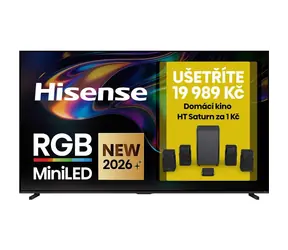 100" Hisense 100UR8S / Televizor / RGB Mini LED / UHD 4K 180Hz / HDR10+ / Dolby Vision IQ / VIDAA