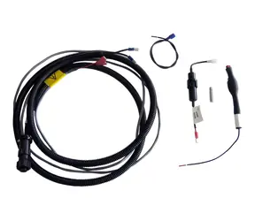 ZEBRA DC prodlužovací napájecí kabel voděodolný černá / Napájecí kabel / 1,8 m / pro Zebra PS1450 / max. 10 A