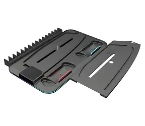 Canyon CS-51 černá / Chladicí stojan pro PS5 / RGB podsvícení / nabíjení ovladačů / Slim