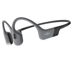 Shokz OpenSwim Pro šedá / Bluetooth sluchátka / kostní vedení / před uši / 32GB / IP68
