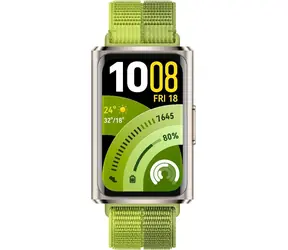 Huawei Band 11 Pro zelený / Chytrý náramek / AMOLED / 5ATM / IP67 / Bluetooth