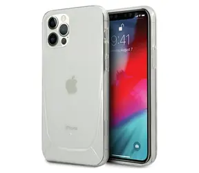 Mercedes Transparent Line pro Apple iPhone 12 & 12 Pro transparentní / Kryt