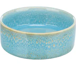 TRIXIE Keramická miska pro psy modrá / Miska pro psy / Keramická / 0,4 l / o 13 cm