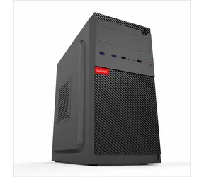 1stCOOL STEP 5 černá / PC skříň / Micro Tower / mATX / Bez zdroje / s ODD / 2x USB 3.0 & 2x USB 2.0