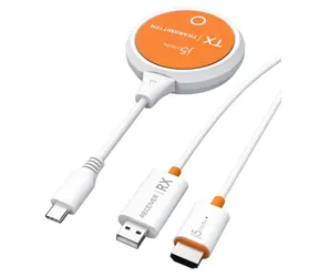 J5Create ScreenCast bílá / Bezdrátový HDMI extender / USB-C / Wireless Display