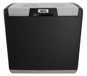 AEG KK28 šedá/černá / Termoelektrický chladicí box / 12V / 230V / Objem 28 L / Funkce ohřevu
