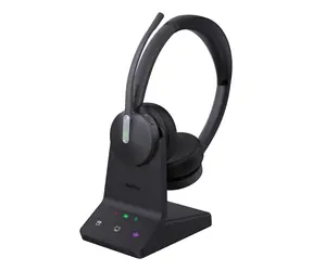Yealink WH64 černá / Bezdrátová sluchátka s mikrofonem / pro IP telefony Yealink / DECT / Bluetooth 5.2