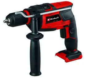 Einhell TC-ID 18 LI Solo černá/červená / Aku příklepová vrtačka / 18V / 13 mm sklíčidlo / bez aku