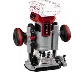 Einhell TP-RO 18 Set Li BL - Solo červená / Aku frézka / 18V / 10000-30000 ot/min / bez aku a nabíječky