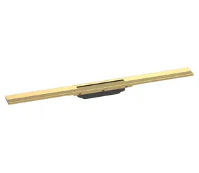 Hansgrohe RainDrain Flex leštěný vzhled zlata / Sprchový žlab / 800 mm / do prostoru / zkrátitelný