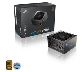 FSP VIC BD 650 černá / Zdroj / ATX 3.1 / 650W / 80PLUS Bronze / 120mm ventilátor