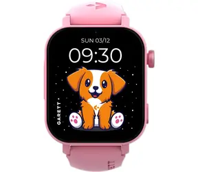 Garett Kids Rel 4G růžová / Dětské hodinky / 1.85" / GPS / WiFi / IP67 / Android & iOS