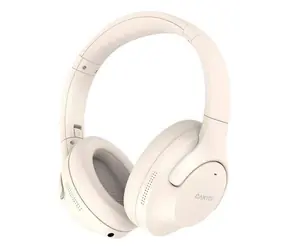CANYON BTHS-10 OnRiff 10 béžová / Sluchátka s mikrofonem / ANC / USB-C nabíjení
