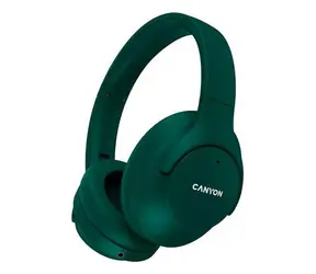 Canyon OnRiff 10 zelená / Bezdrátová sluchátka do uší / ANC / USB-C nabíjení / Bluetooth