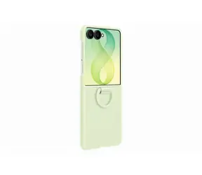 Samsung Silikonový kryt s držákem na prst pro Galaxy Z Flip8 Mint / Kryt / Silikon / Magnetické uchycení / Držák na prst