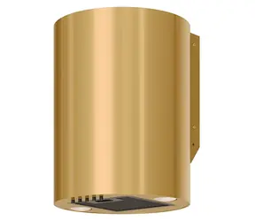 MAAN Elba Mini WPB 431 zlatá lesklá / Digestoř / O 310 mm / 120-300 m3/h / elektronické ovládání / dálkové ovládání