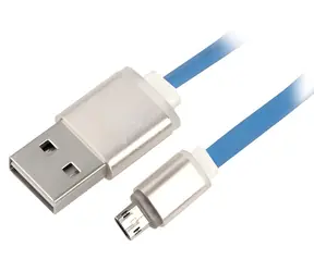 NetX Kabel Micro USB - USB-A modrý / Kabel / Nabíjení a synchronizace / Oboustranné konektory