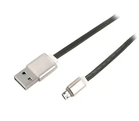 NetX kabel Micro USB černý / Nabíjecí a synchronizační kabel / oboustranné konektory