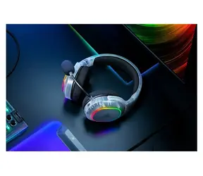 Razer Barracuda X Chroma bílá / Herní sluchátka / mikrofon / RGB podsvícení