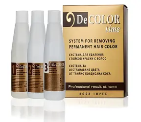 Energy of Vitamins Decolor Time / Odstraňovač barvy z vlasů / 3x 110 ml