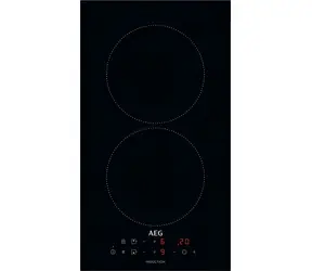 AEG IKB32300CB černá / Varná deska / vestavná / dotykové ovládání / displej / 29 cm