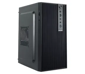 1stCOOL MicroTower STEP 6 ver.2 černá / PC skříň / Bez zdroje / USB 3.2 Gen 1, USB-C Gen 2, čtečka karet