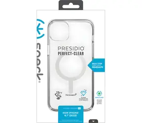 Speck Presidio Perfect Clear iPhone 14 Plus průhledná / Kryt / MagSafe / Polykarbonát