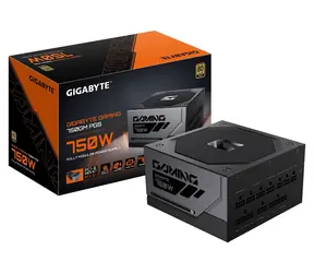 GIGABYTE GAMING 750GM PG5 / Zdroj / ATX 3.1 / 750W / 80 Plus Gold / modulární