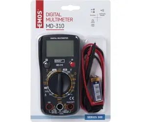Emos MD-310 / Multimetr / AC/DC napětí 200-300 V / DC proud 20 mA–10 A / test diod / podsvícený displej