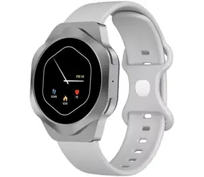 Canyon Hexagon 88 stříbrná / Chytré hodinky / 1,43" AMOLED / tep, SpO2 / BT 5.3 / IP67 / Android a iOS