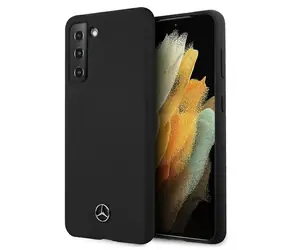 Mercedes Silicone Line černá / Zadní kryt / Samsung Galaxy S21+