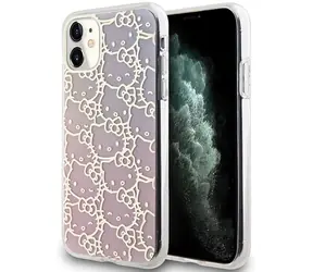 Hello Kitty IML Gradient Kitty Head růžová / Zadní kryt / Apple iPhone 11, Xr