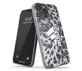 Adidas OR SnapCase Leopard šedá / Zadní kryt / Apple iPhone 13 Pro Max