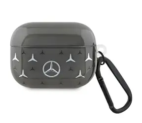 Mercedes MEAP8DPMGS Pouzdro pro Apple AirPods Pro černá / Pouzdro / Star Pattern vzor