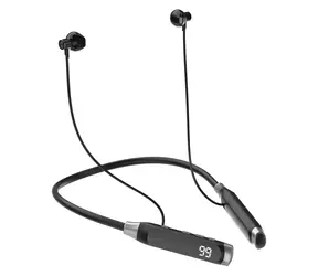 Dudao U5 Max černá / Bezdrátová sluchátka / Neckband / Bluetooth