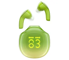 Acefast T9 zelená / Bezdrátová sluchátka / mikrofon / Bluetooth 5.3
