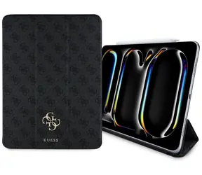 Guess 4G Big Logo Magnetic černá / Pouzdro / Apple iPad Pro 13" 2024 / MagSafe