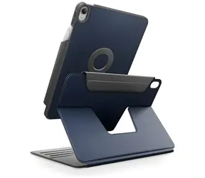 UNIQ Rovus Snapmount tmavě modrá / Pouzdro / Apple iPad 11" 2025 / iPad 10.9" 2022 (10. gen) / Magnetické / 360° otočné