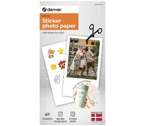 Denver PSP-61 / Samolepicí fotopapír do tiskárny MCP-6010 / 20 ks