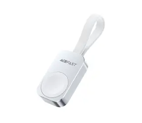 Acefast E21 stříbrná / Bezdrátová nabíječka / pro Apple Watch / 5W