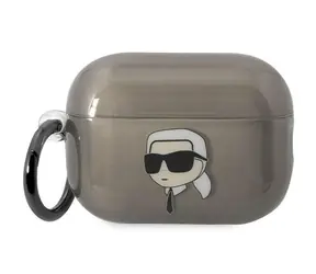 Karl Lagerfeld Ikonik černá / Pouzdro / pro Apple AirPods Pro 2
