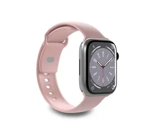 Puro Icon růžová / Řemínek pro Apple Watch / 38/40/41 mm / Silikon / 2 ks
