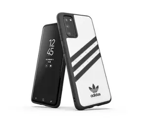 Adidas OR Moulded Case PU Samsung Galaxy S20 bílá-černá / Kryt / PU materiál / SM-G980