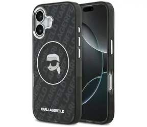 Karl Lagerfeld IML Karl Head Logo MagSafe černá / Zadní kryt / iPhone 17