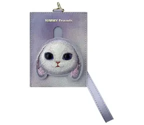 Nimmy Big Eyed Pet 2.0 Rabbit fialová / Peněženka na karty