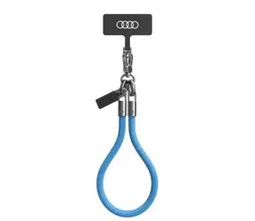 Audi Lanyard Crossbody modrý / Řemínek na krk / univerzální / 28 cm / 8 mm