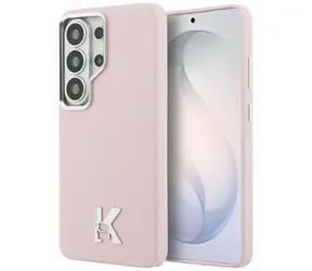 Karl Lagerfeld Zadní kryt K Metal Logo MagSafe růžová / Zadní kryt / Samsung Galaxy S26 Ultra