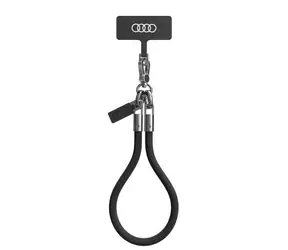 Audi Crossbody Lanyard černá / Šňůrka na telefon / univerzální / 28 cm x 8 mm